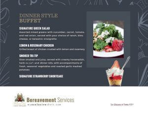 Exclusive Chefs Menu Bereavement page 4